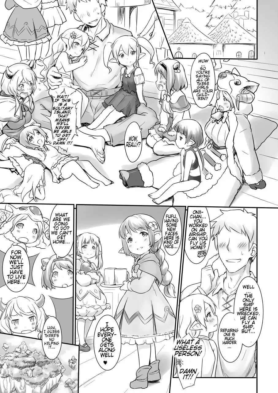 [Zanzi] Rei no Shima ni Draph ga Futtekita. (Zenpen) | On A Certain Island, Draph Rain From The Sky Fhentai - Page 14