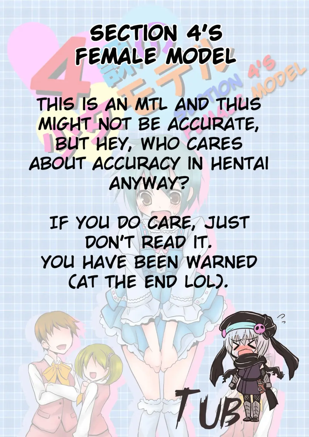 4 Ka no Shoujo Model | Section 4's Female Model Fhentai - Page 17