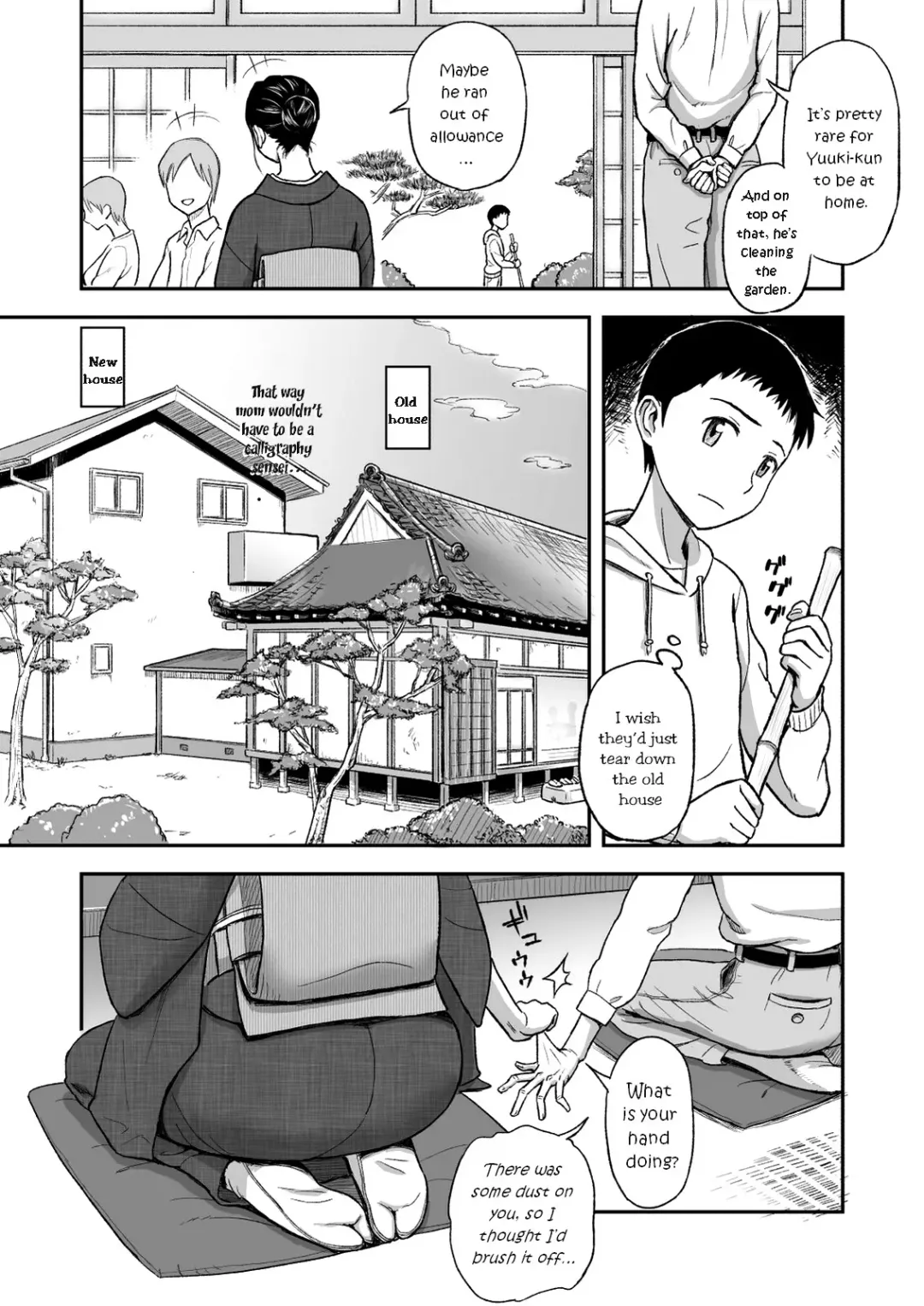[Tadano Kushami] Haha ga Taisetsu ni Shite Iru Fude | Mother's Beloved Brush Fhentai - Page 3
