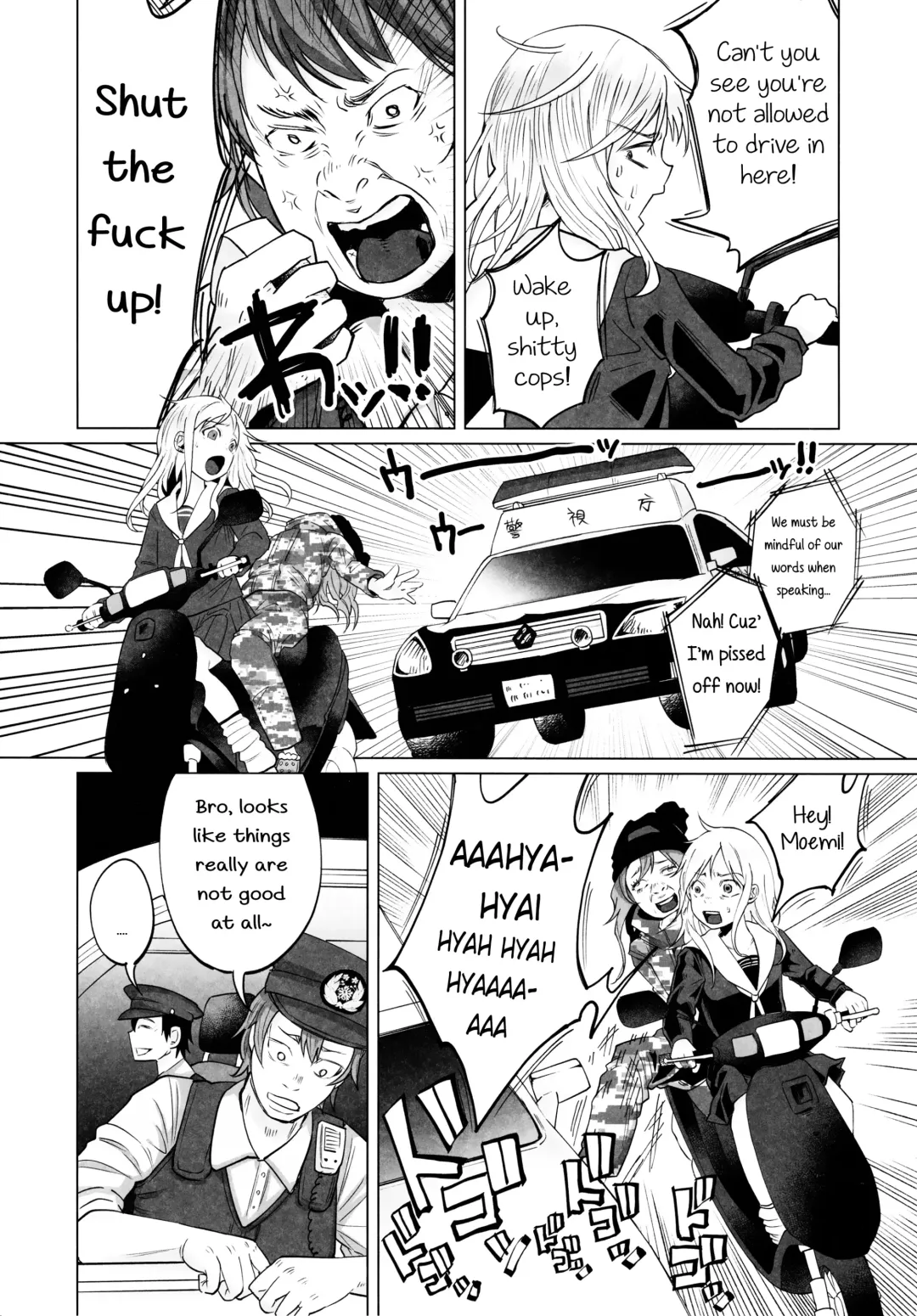 [Shiruka Bakaudon] Yankee JC Bokobokorin! | Beating Up a Yankee JC! Fhentai - Page 16
