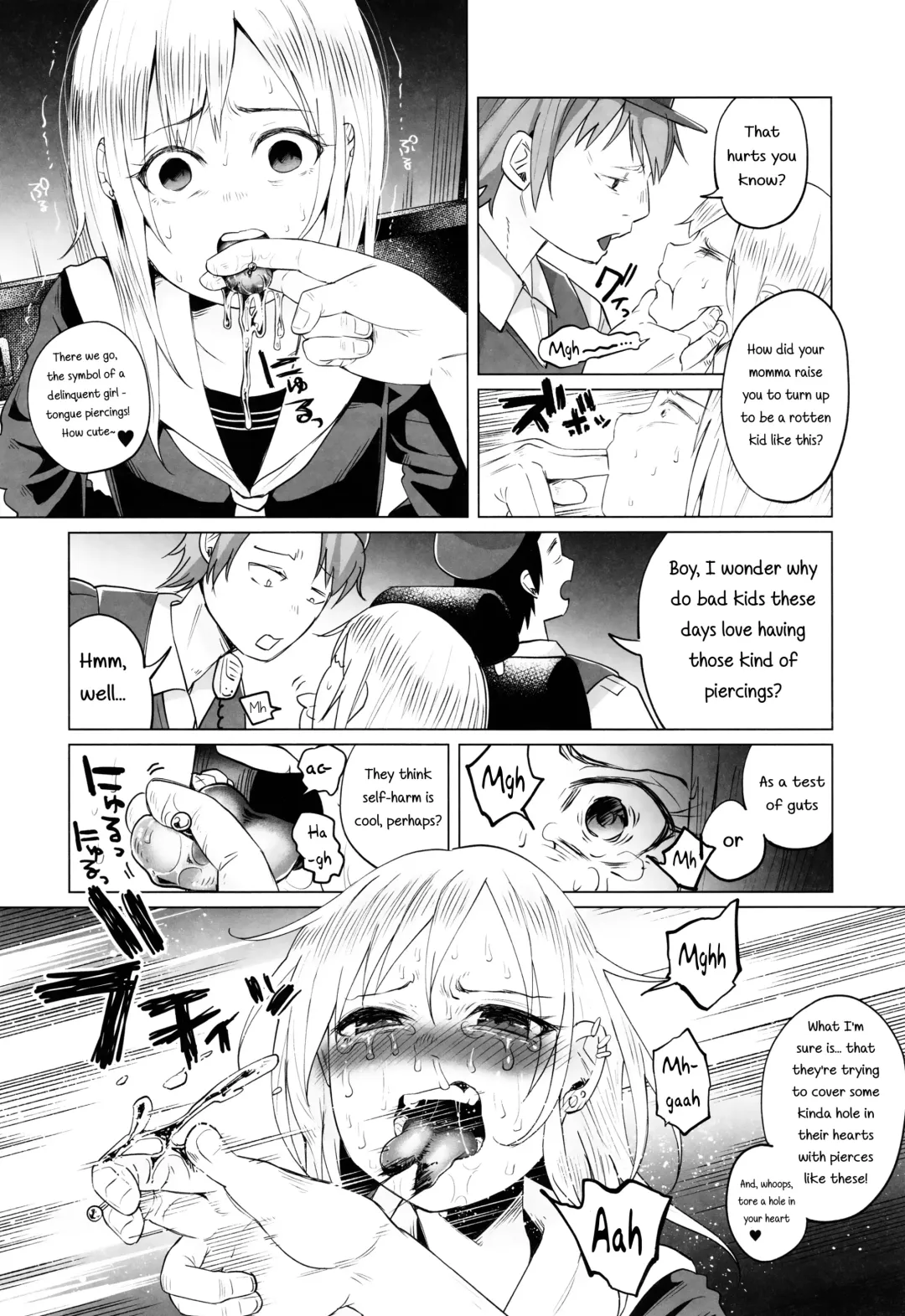 [Shiruka Bakaudon] Yankee JC Bokobokorin! | Beating Up a Yankee JC! Fhentai - Page 21