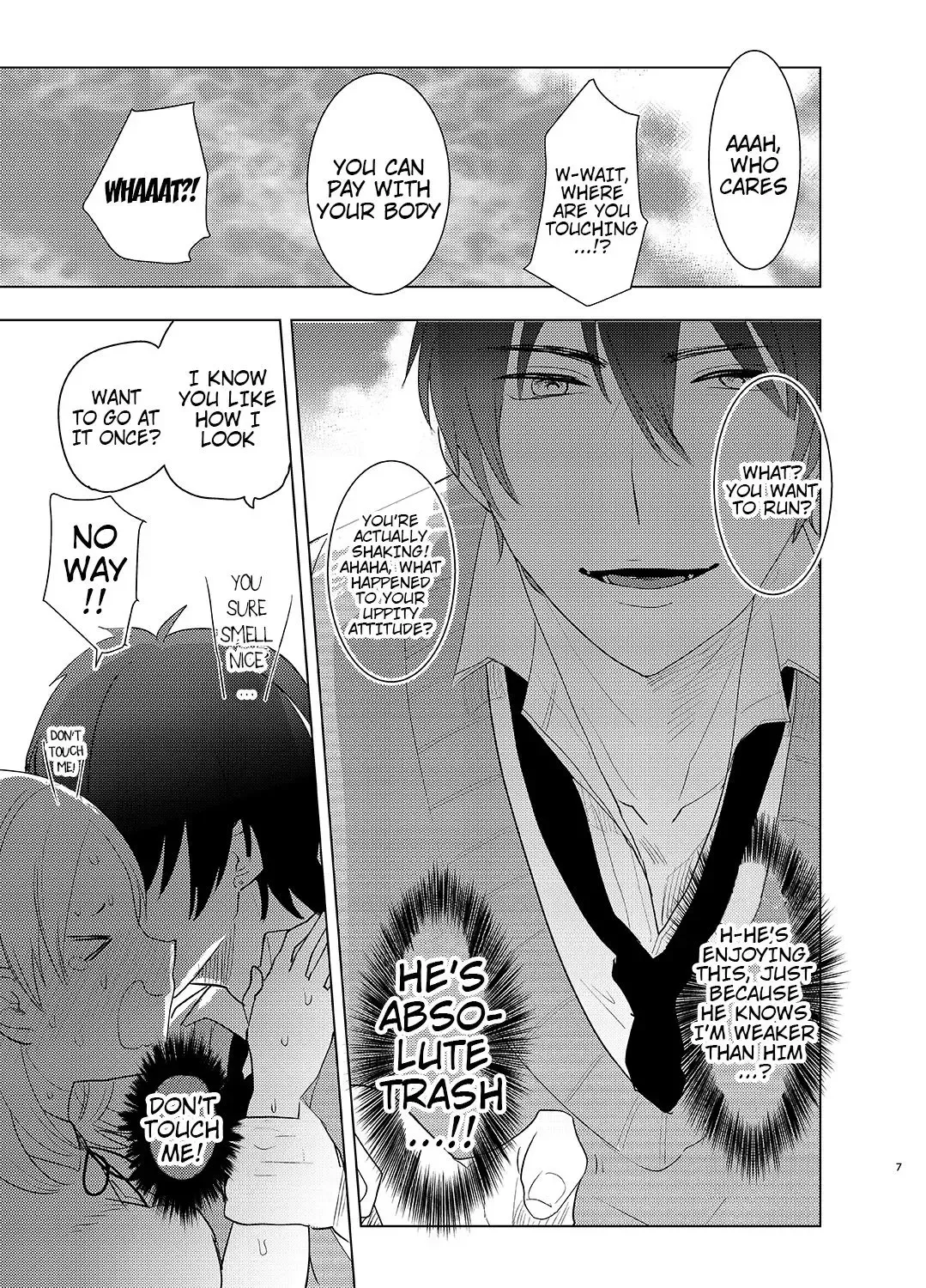 [Aimaitei Umami] Gakkou Ichi no Ouji-sama ga Jitsuwa DoS de Haraguro dakedo Atashi no Futanari Chinpo no Mae dato Soku Ochi Mesu Ahegao Sarashichautte Hontou desu ka?! Fhentai - Page 6