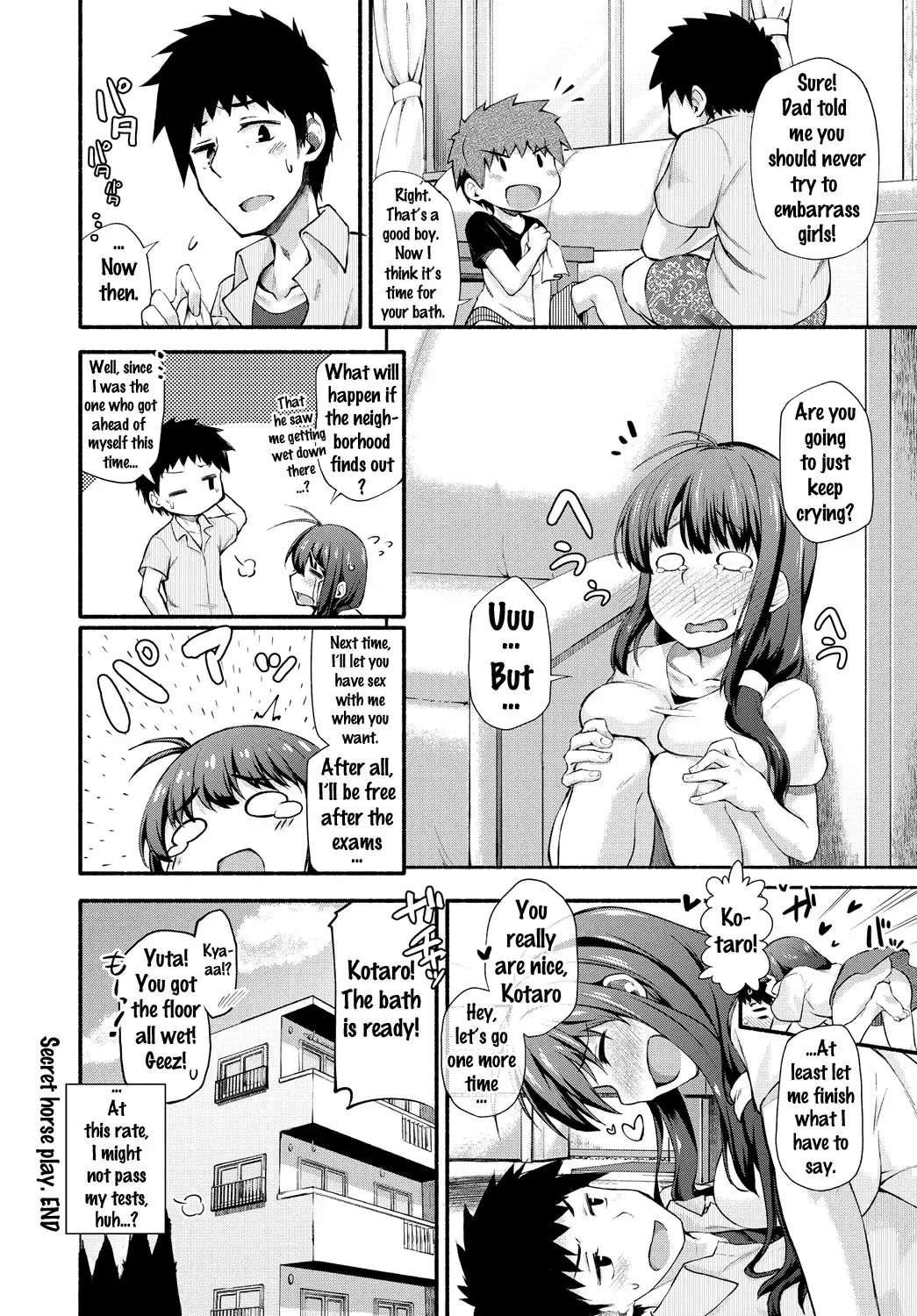 [Shiraishinsuke] Naisho no Ouma-san Gokko | Secret Horse Play Fhentai - Page 22