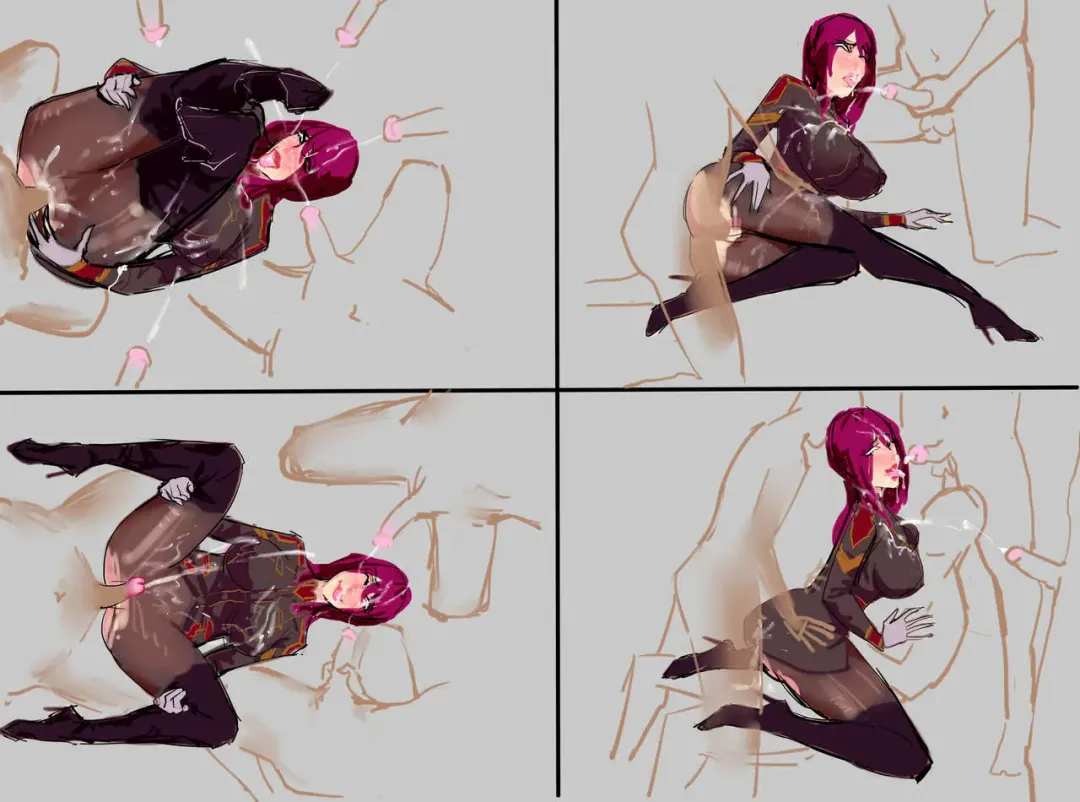 女帝同人Motion稿 💕 监狱战舰3 Fhentai - Page 19