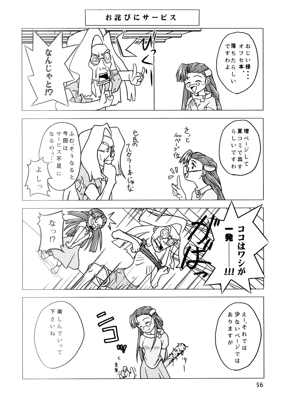 [Elf.k - Lei - Tonbi] Seitoushi Cosmos-sou Fhentai - Page 55