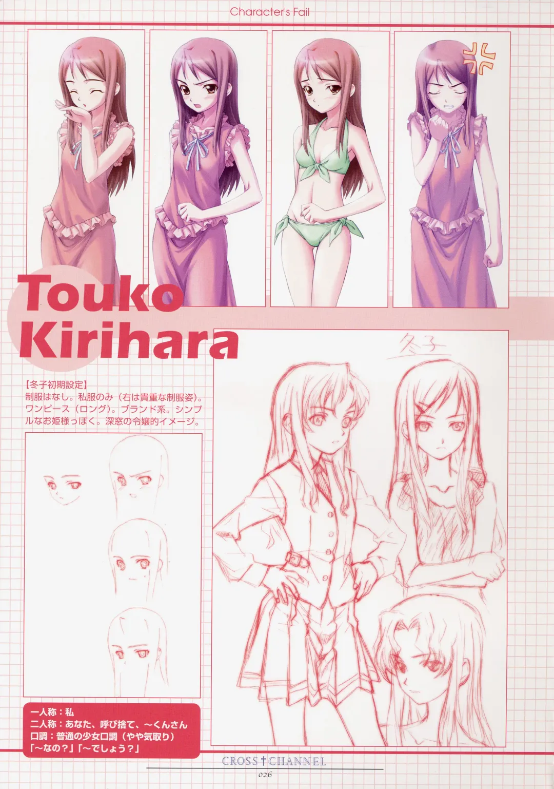 [Matsuryu] CROSS†CHANNEL Official Setting Materials Fhentai - Page 37