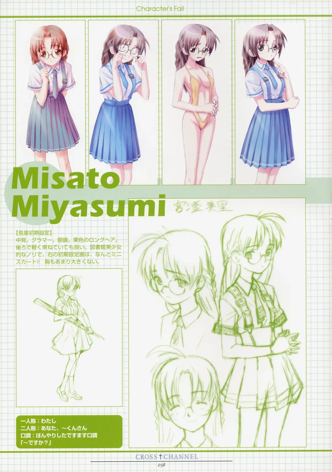 [Matsuryu] CROSS†CHANNEL Official Setting Materials Fhentai - Page 49