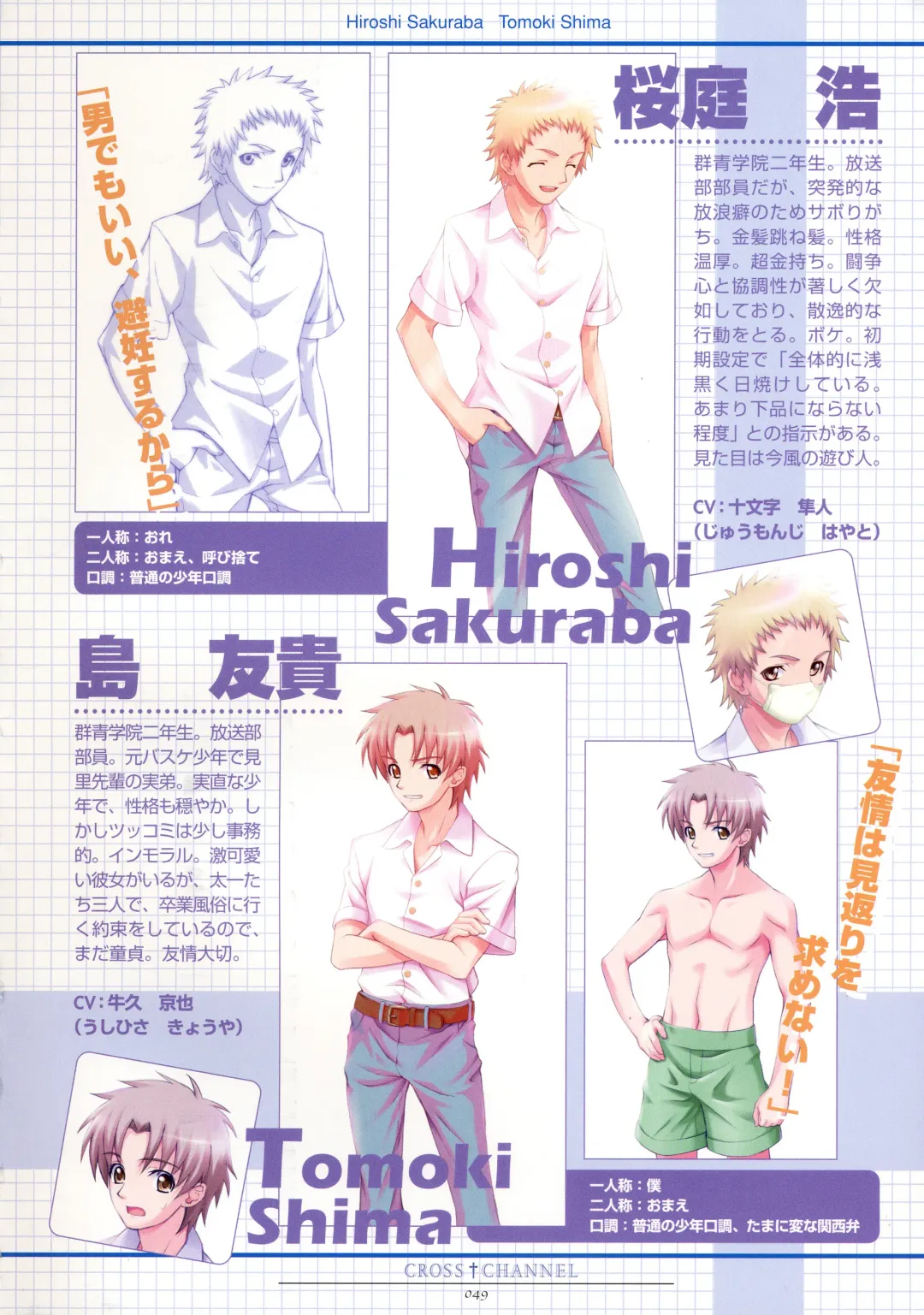 [Matsuryu] CROSS†CHANNEL Official Setting Materials Fhentai - Page 60