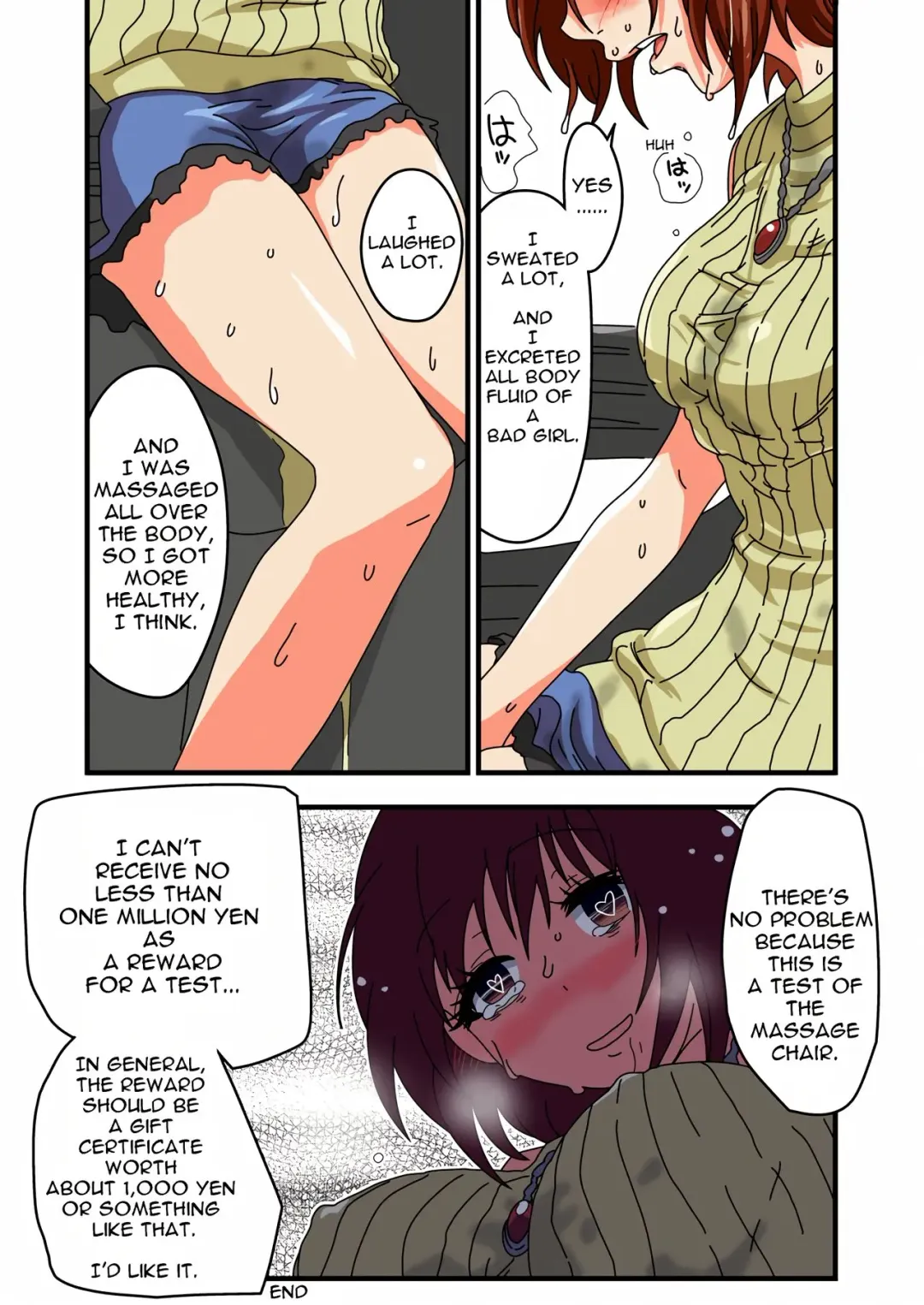 [Ponpoko Heihachirou] Kusuguri Massage Chair | Tickle Massage Chair Fhentai - Page 16