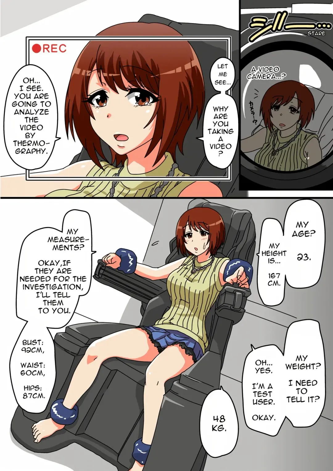[Ponpoko Heihachirou] Kusuguri Massage Chair | Tickle Massage Chair Fhentai - Page 2