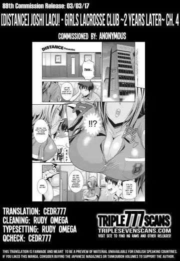 [Distance] Joshi Lacu! - Girls Lacrosse Club ~2 Years Later~ Ch. 4 Fhentai - Page 42