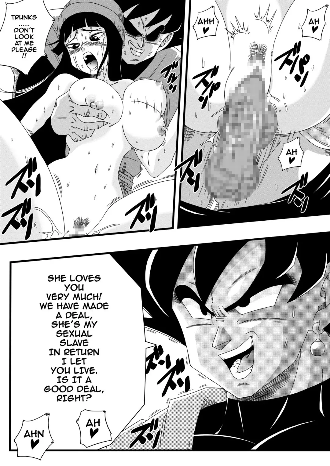 [Yamamoto] Black, Mirai no Hero o Taosu! Teisou na Kanojo ga Gisei ni! | BLACK DEFEATS THE HERO OF THE FUTURE! THE SACRIFICE OF THE FAITHFUL BRIDE! Fhentai - Page 4