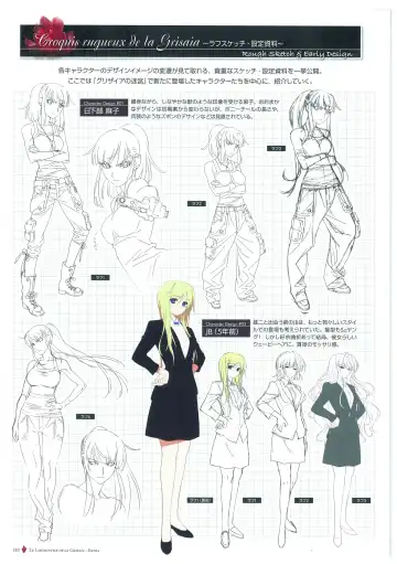 [Fumio - Watanabe Akio] Grisaia no Meikyuu Visual Fanbook Fhentai - Page 135