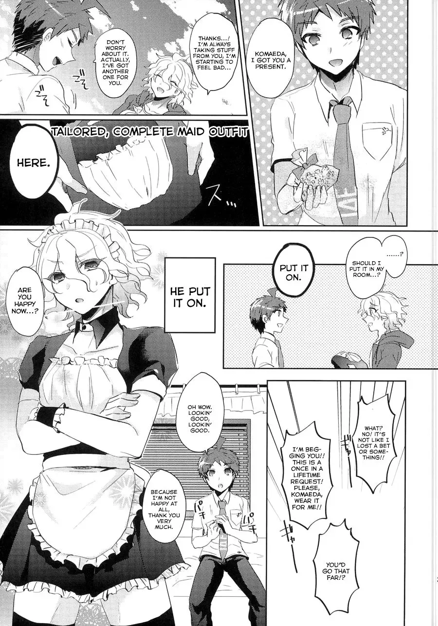 [Syougo Kota] Komaeda ni Rei no Are o Present Shite Mita Fhentai - Page 39