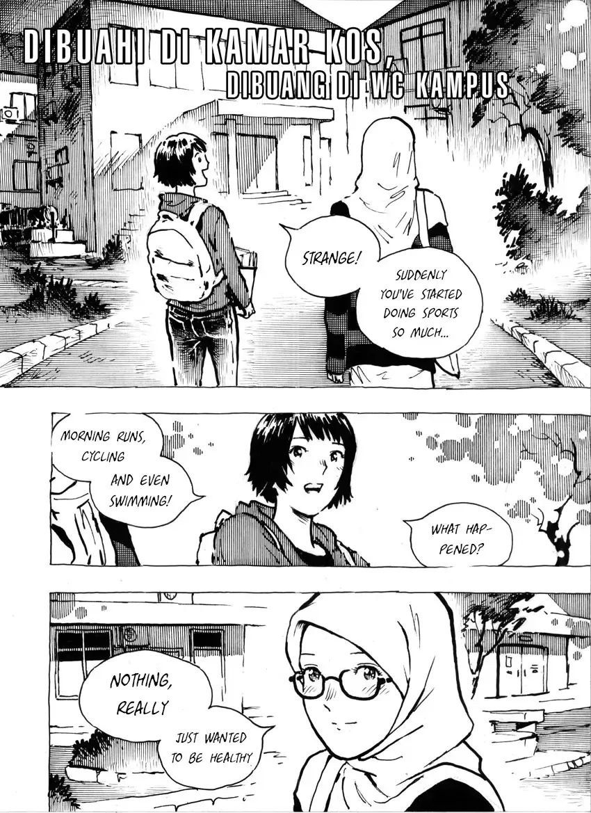 Dibuahi Di Kamar Kos, Dibuangi Di WC Kampus | Conceived in the Dorm Room, Discarded in the Campus Restroom Fhentai - Page 1