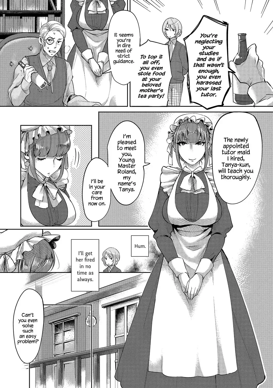 [Omecho] Bocchama no Aibou Maid | The Young Master's Partner Maid Fhentai - Page 2