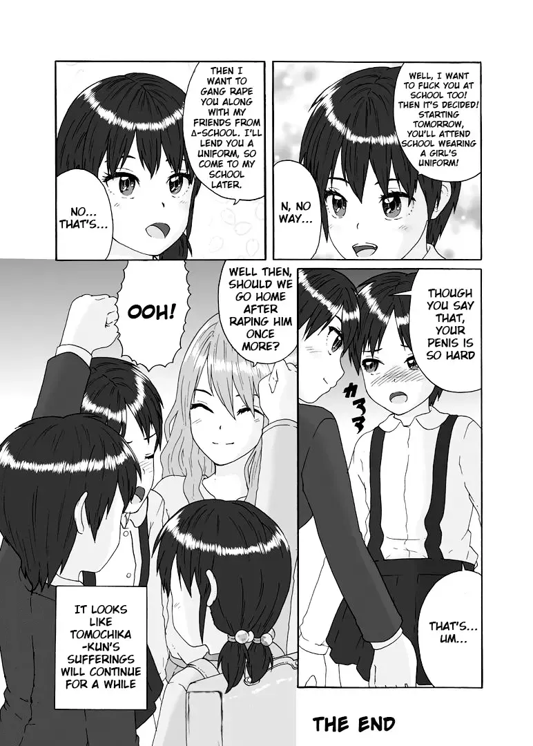 Futanari Sanshimai wa Josou Shounen no Anal ga Osuki | The Three Futanari Sisters Like to Have Anal Sex With the Crossdressing Boy Fhentai - Page 31