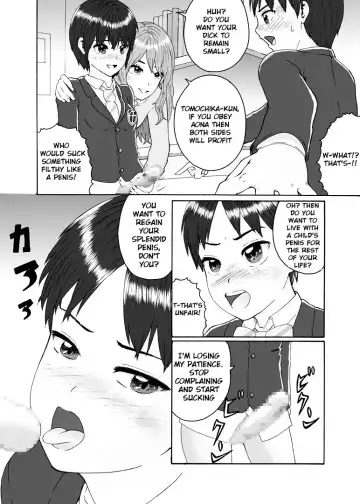 Futanari Sanshimai wa Josou Shounen no Anal ga Osuki | The Three Futanari Sisters Like to Have Anal Sex With the Crossdressing Boy Fhentai - Page 7