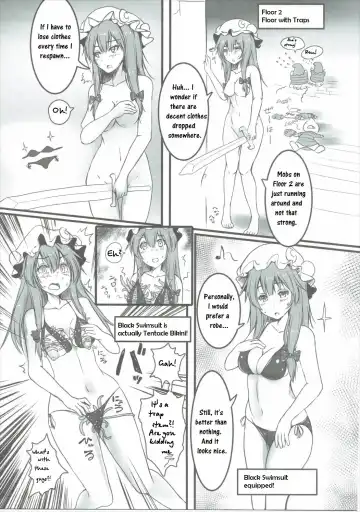 [Monikano] Patchouli ga Ero Dungeon de Hidoi Me ni Au Hon Fhentai - Page 10