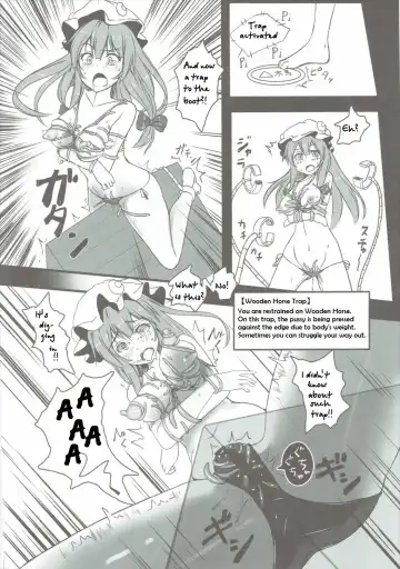 [Monikano] Patchouli ga Ero Dungeon de Hidoi Me ni Au Hon Fhentai - Page 13