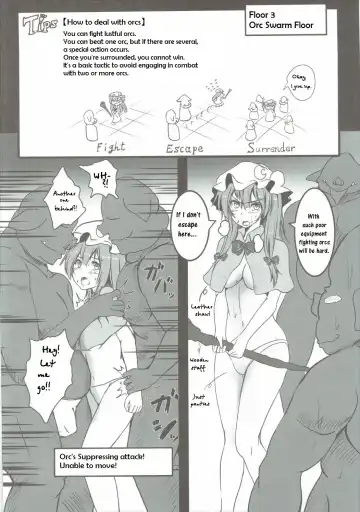 [Monikano] Patchouli ga Ero Dungeon de Hidoi Me ni Au Hon Fhentai - Page 17