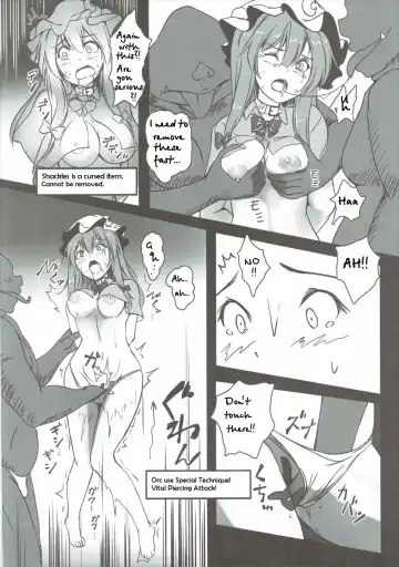[Monikano] Patchouli ga Ero Dungeon de Hidoi Me ni Au Hon Fhentai - Page 19