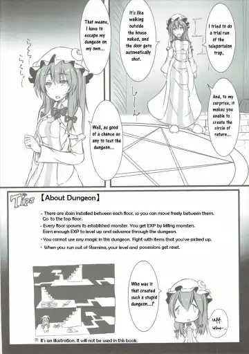 [Monikano] Patchouli ga Ero Dungeon de Hidoi Me ni Au Hon Fhentai - Page 3