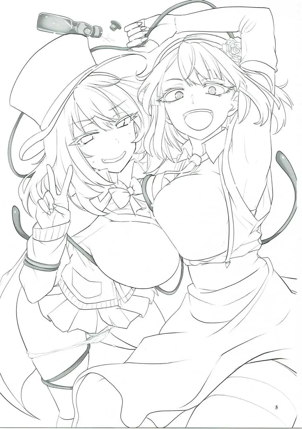 [Aoi Manabu] Dagashi Chichi VS Tekoki Senpai Fhentai - Page 2