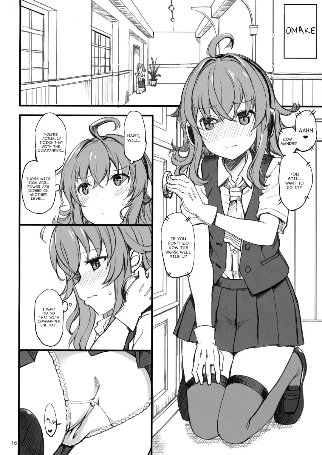 [Takayaki] Hagikaze no Shiawase Morning Call | Happy Morning Call of Hagikaze Fhentai - Page 15
