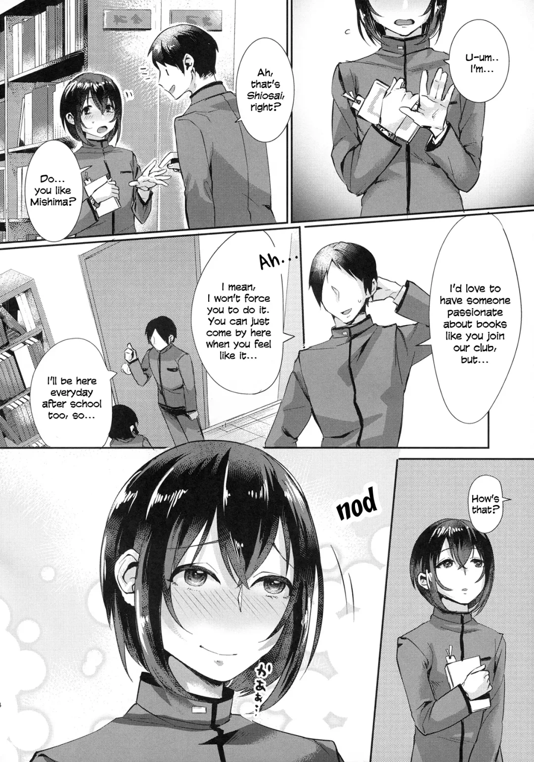 [Omecho] Ase de Nureta Shousetsu Fhentai - Page 3