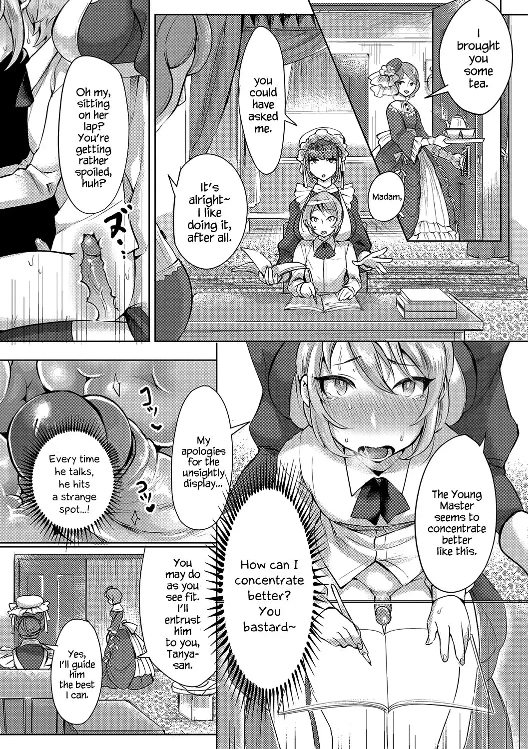 [Omecho] Bocchama no Aibou Maid | The Young Master's Partner Maid (decensored) Fhentai - Page 11