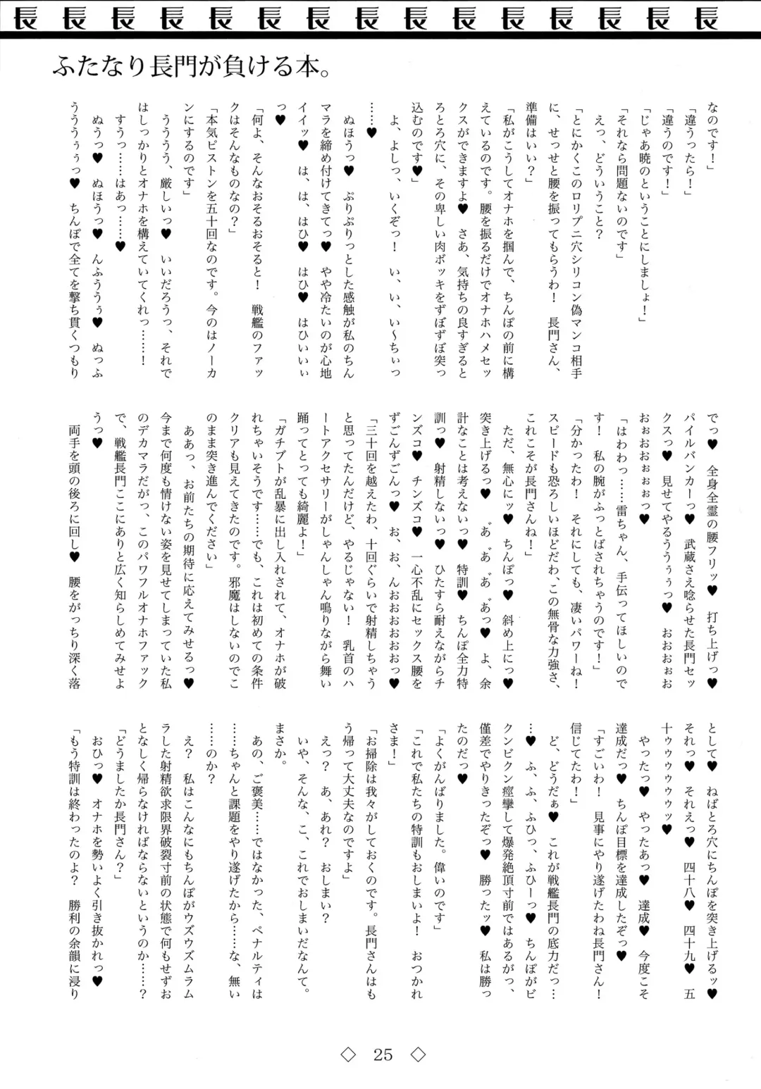 Futanari Nagato ga Makeru hon. Fhentai - Page 25