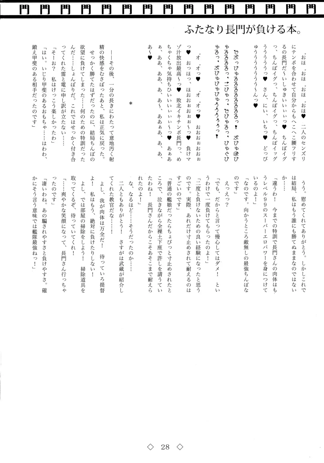 Futanari Nagato ga Makeru hon. Fhentai - Page 28