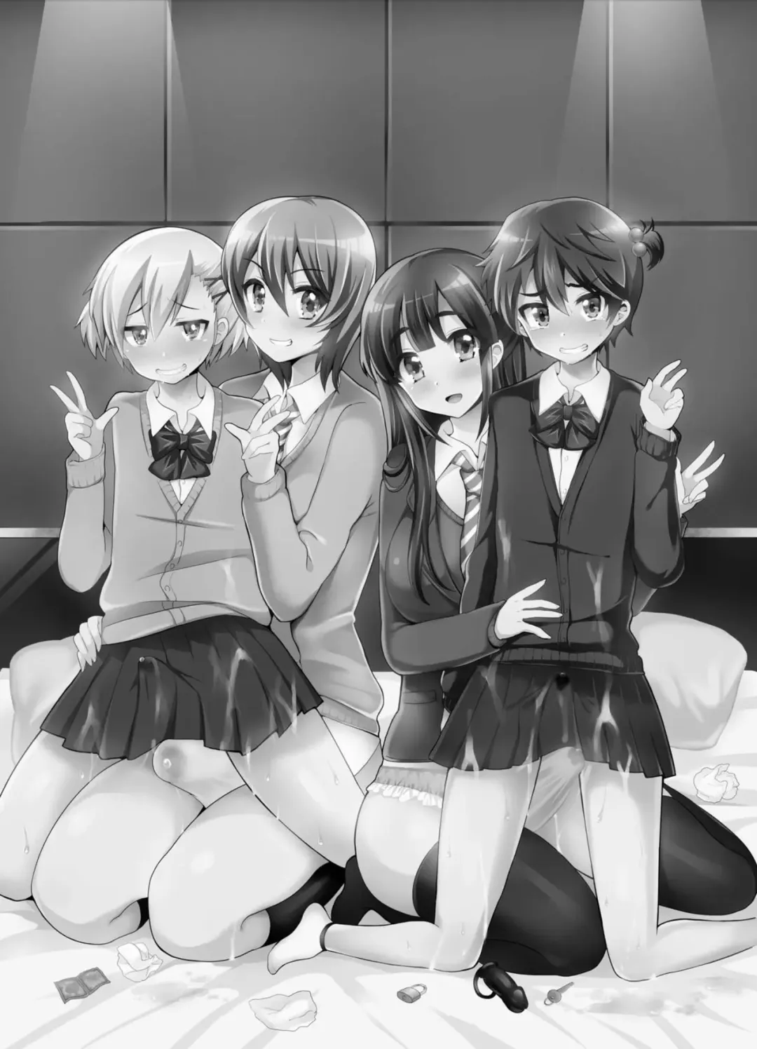 [Piririnegi] Futanari! Oshioki Time 2 ~Shasei Kanri Kyousei Josou Hen~ Fhentai - Page 2