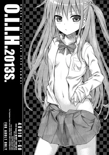 Read [Shimanto Shisakugata] O.I.I.H.2013S. - Fhentai