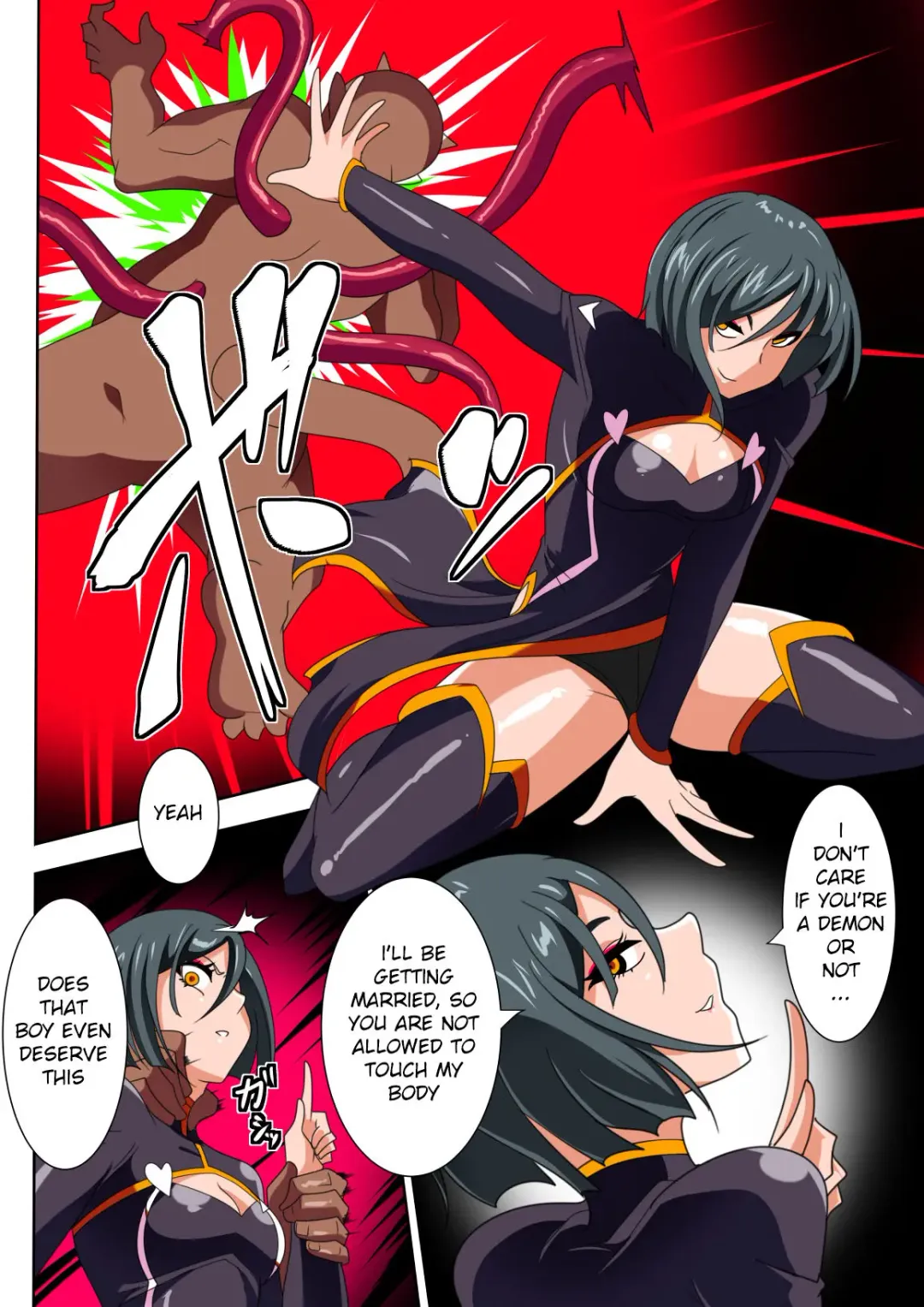 Heroine Harassment Junketsu no Taimashi Akina Zenpen | Heroine Harassment - Magician Akina's Chastity Part I Fhentai - Page 12