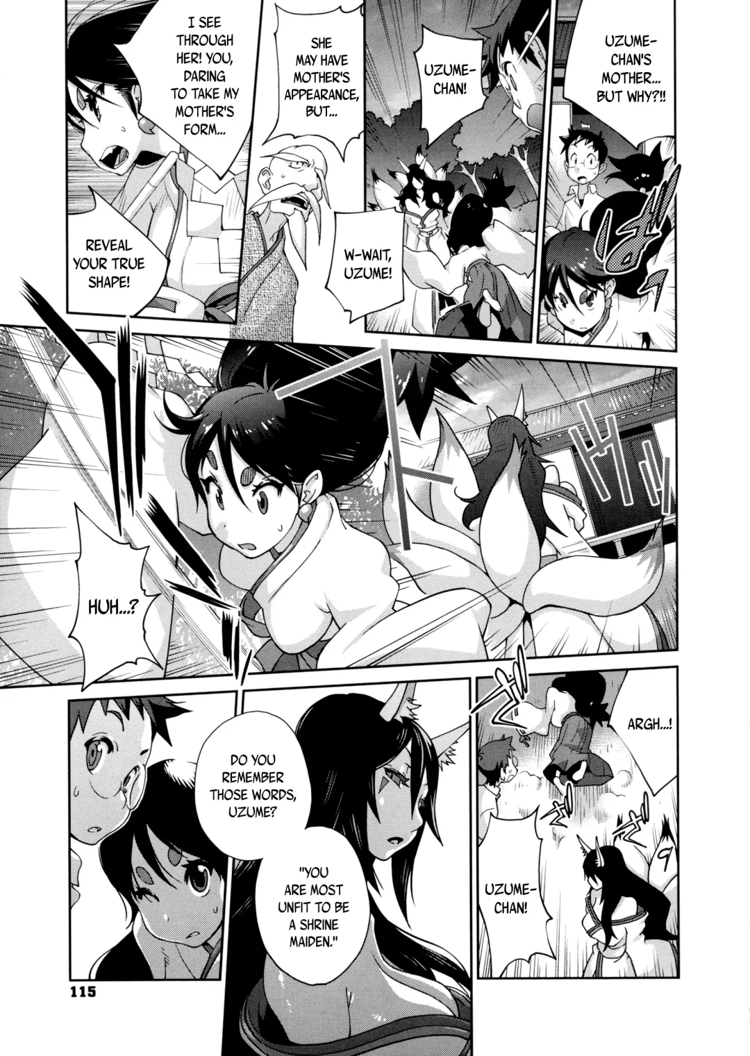 [Kotoyoshi Yumisuke] Hyakka Nyuuran ~UZUME~ | Hundred Blossoms Raging Boobs ~UZUME~ Fhentai - Page 116