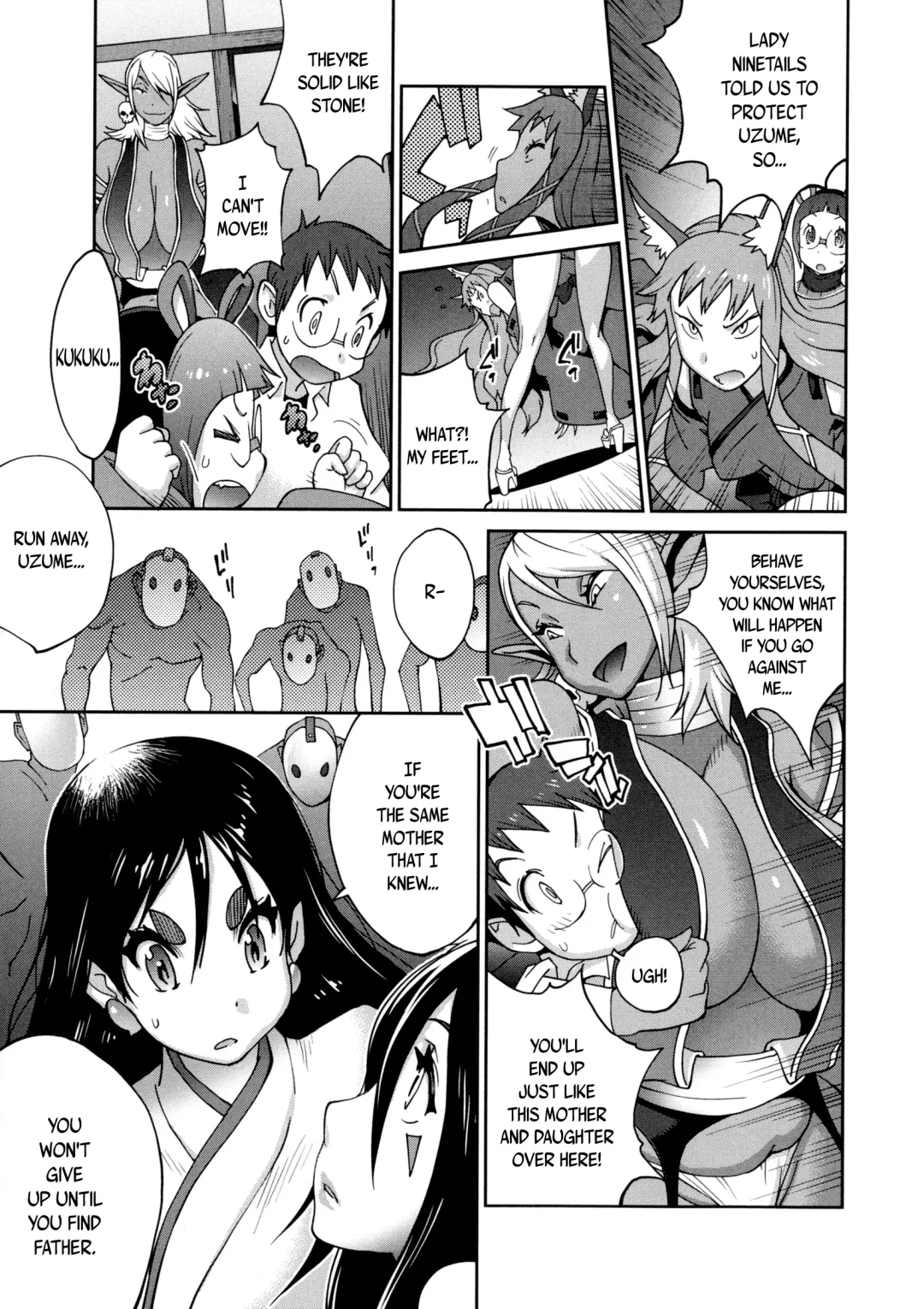 [Kotoyoshi Yumisuke] Hyakka Nyuuran ~UZUME~ | Hundred Blossoms Raging Boobs ~UZUME~ Fhentai - Page 174