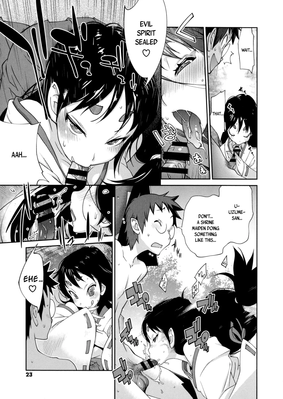 [Kotoyoshi Yumisuke] Hyakka Nyuuran ~UZUME~ | Hundred Blossoms Raging Boobs ~UZUME~ Fhentai - Page 24