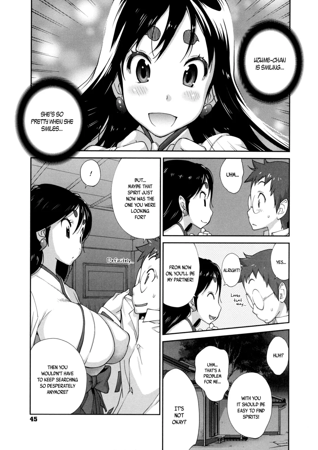 [Kotoyoshi Yumisuke] Hyakka Nyuuran ~UZUME~ | Hundred Blossoms Raging Boobs ~UZUME~ Fhentai - Page 46