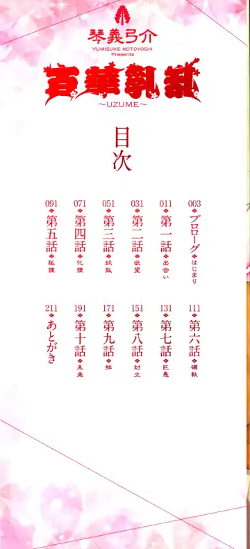 [Kotoyoshi Yumisuke] Hyakka Nyuuran ~UZUME~ | Hundred Blossoms Raging Boobs ~UZUME~ Fhentai - Page 4