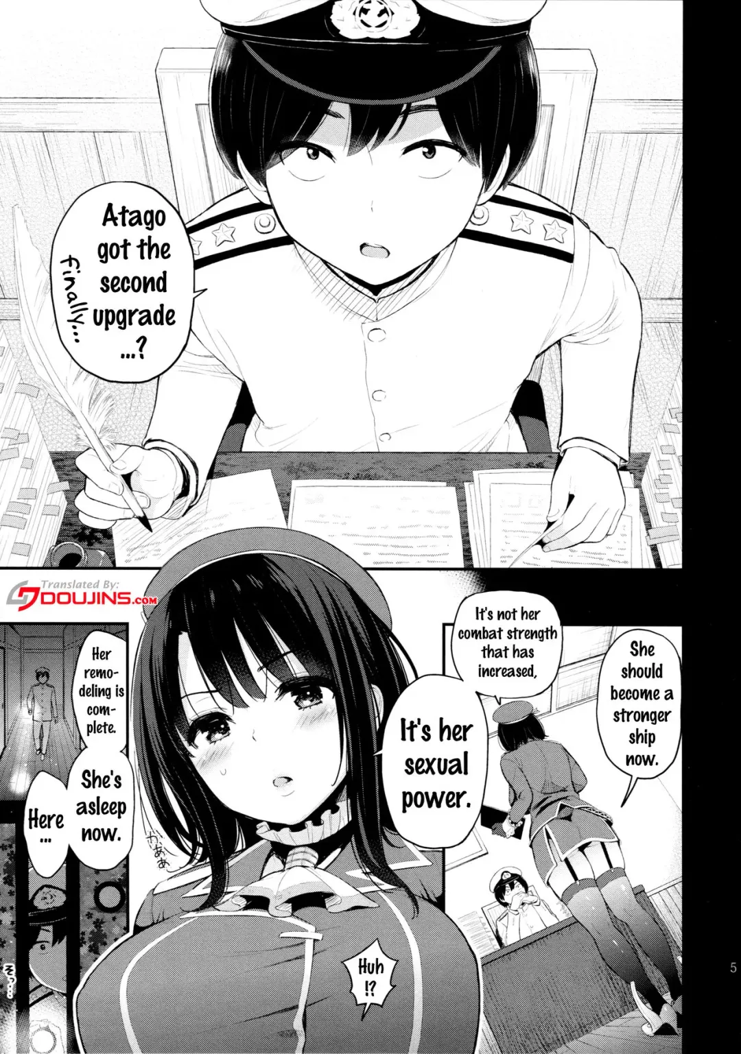 [Kotengu] Atago Milk Fhentai - Page 4