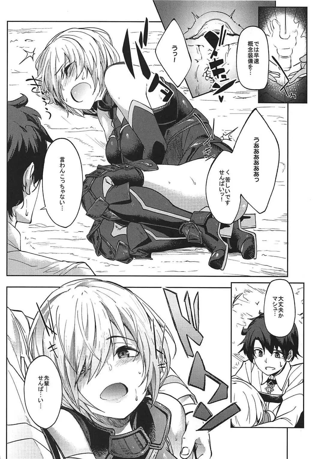 [Kosuke Haruhito] Mash to Ecchi Shimashu Fhentai - Page 3