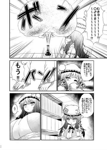 [Kukuru] Patchouli-sama ga Futotte Sakunyuu Sareru Hon Fhentai - Page 2
