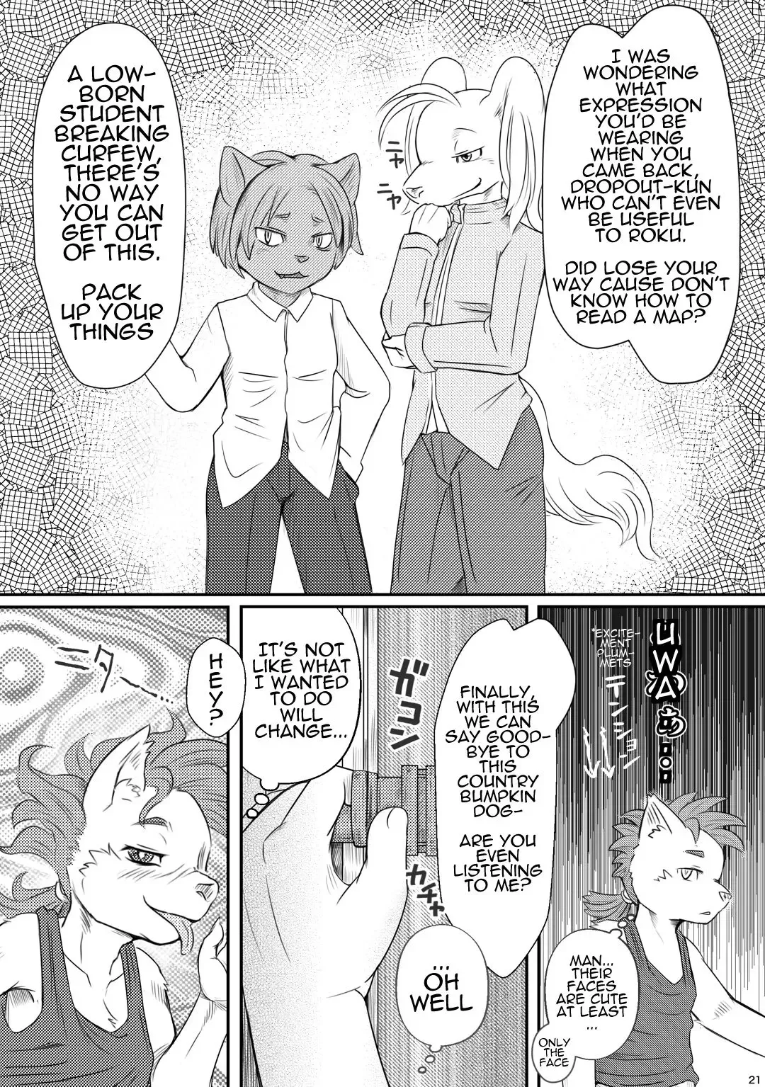 [Mizusawa Nino] Inma Bon Minarai Kishi Hen | Book of the Incubus : Squire Edition Fhentai - Page 21
