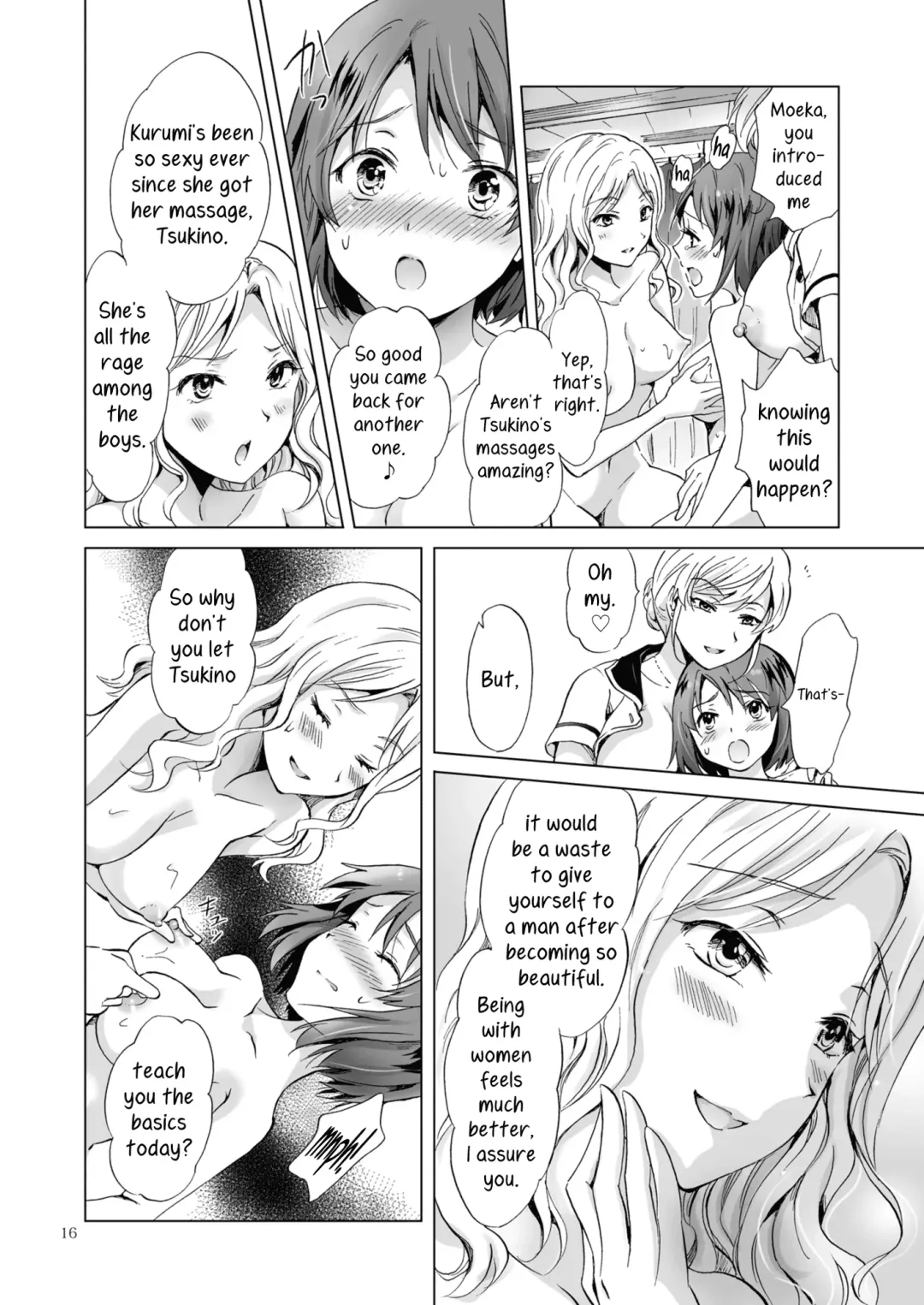 [Mira] Secret Yuri Salon, Friends Course Fhentai - Page 16