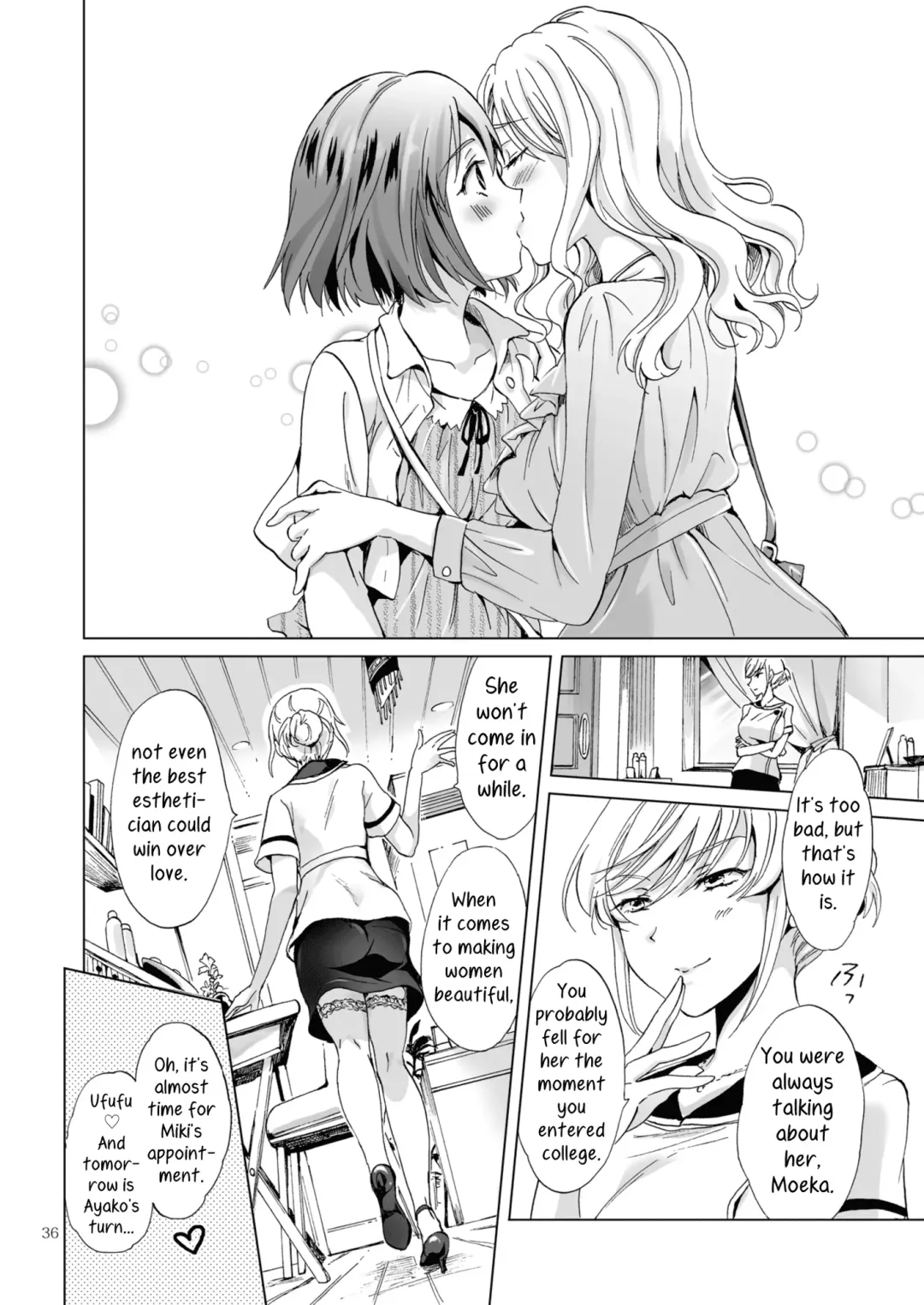 [Mira] Secret Yuri Salon, Friends Course Fhentai - Page 36