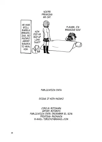 [Bitibiti] Kyouko to Are Suru Hon | Doing it with Kyouko Fhentai - Page 29