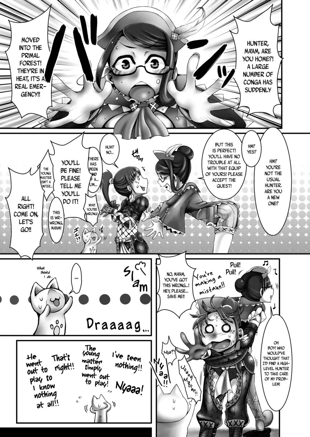 [Rir] Kinkue! Hatsujou Kemonotachi wo Kare! | URGENT QUEST! Hunt Down the Beasts in Heat! Fhentai - Page 5