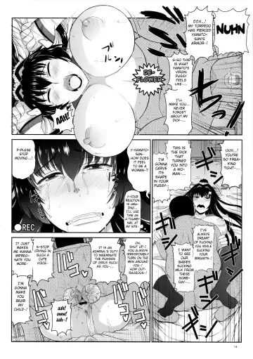 [Deep Valley] Senkan Yamato Shikyuu Kouryaku Sakusen Kimoota Teitoku no Osuniku Shuhou de Seishi Tekkoudan Danchaku Cut-in♪ Yamato-san to Idenshi Jikakeawasete Kawaii Baby o Kenzou Shiyou! Hon. Fhentai - Page 15